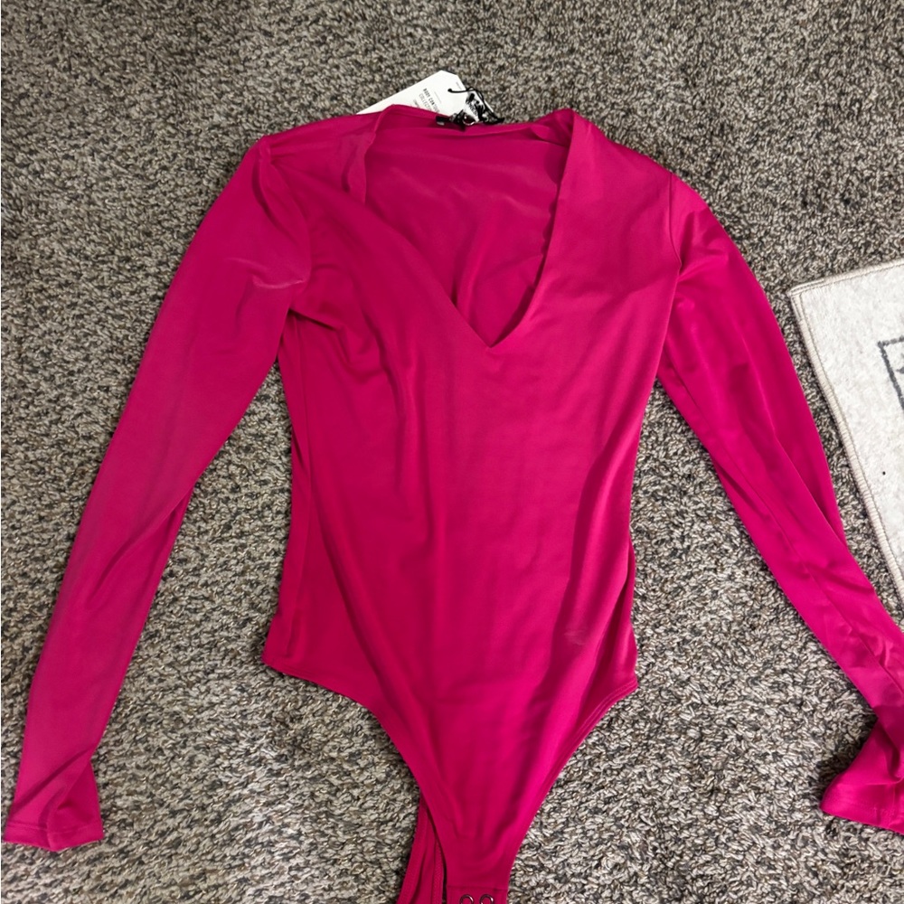 Express Fuchsia Bodysuit